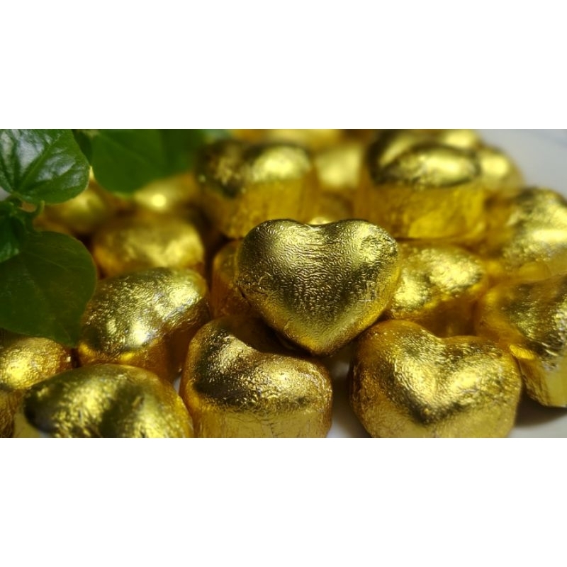 Socola 100 viên trái tim viên 1 viên 8g đen, làm quà tặng, handmade đám cưới, sinh nhật kỷ niệm bạn gái bạn trai