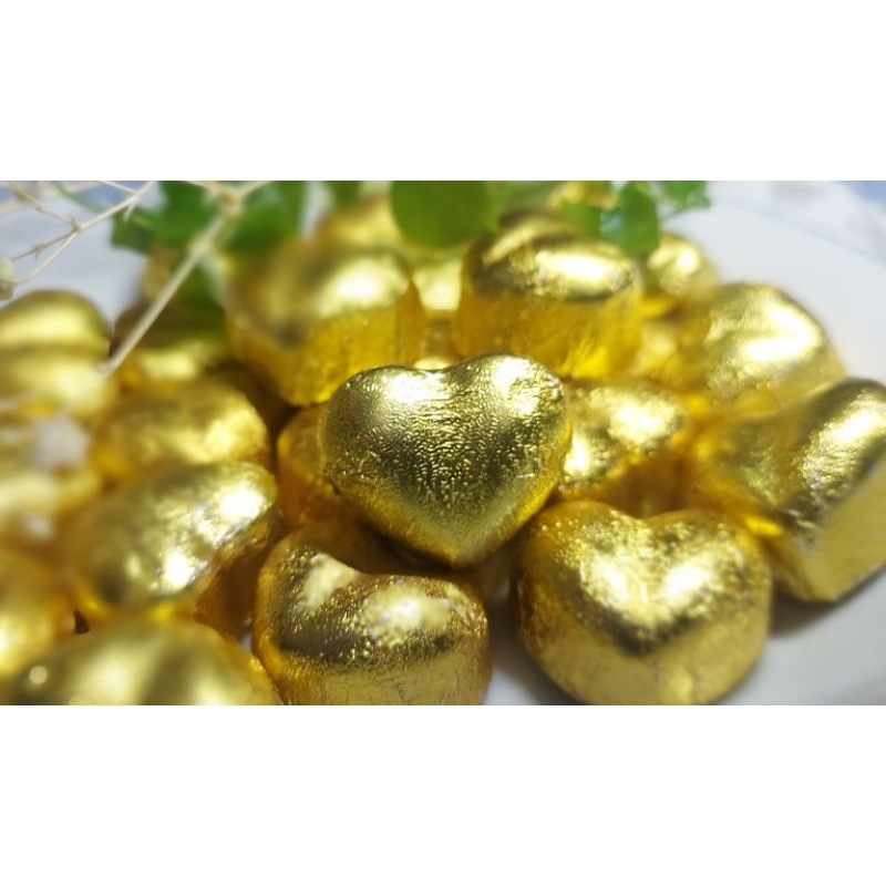 Socola 100 viên trái tim viên 1 viên 8g đen, làm quà tặng, handmade đám cưới, sinh nhật kỷ niệm bạn gái bạn trai