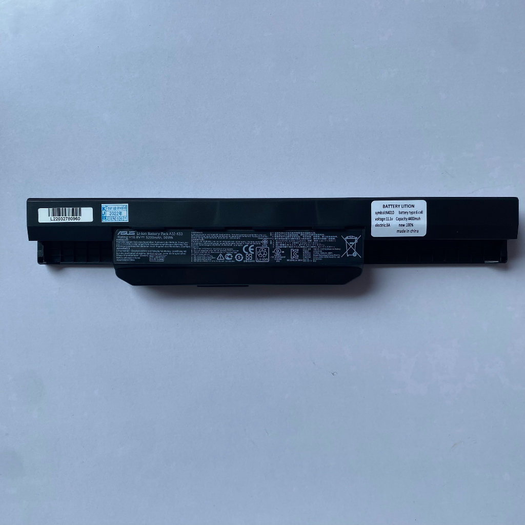 Pin máy tính laptop ASUS K43 K43E K43S X44H K53 K53E X54C X53S X53 K53S X53E tuổi thọ cao chính hãng bảo hành 09 tháng