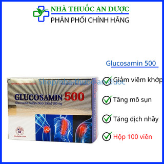 Viên uống Glucosamin 500mg hộp 100 viên