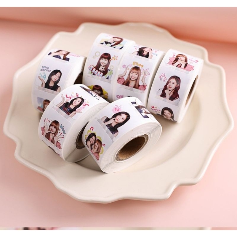 Cuộn 500 sticker niêm phong BlackPink