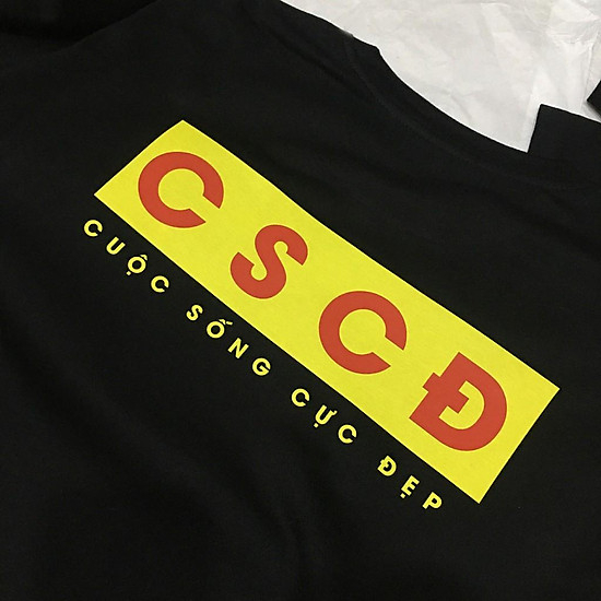 Áo Thun CUỘC SỐNG CỰC ĐẸP CÔ ĐƠN Áo Phông Hài Hước Trẻ Trung Chế Chữ