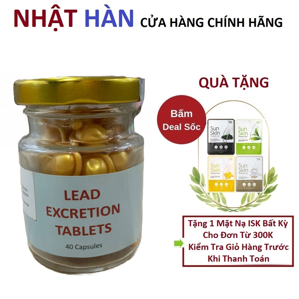 VIÊN THẢI CHÌ (Thải Độc Tố Da, Mờ Nám) - Hàng Chính Hãng (ÚC)
