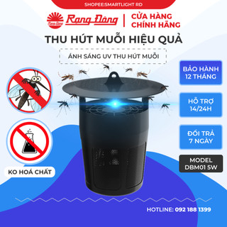 Đèn bắt muỗi côn trùng rạng đông dbm01 5w