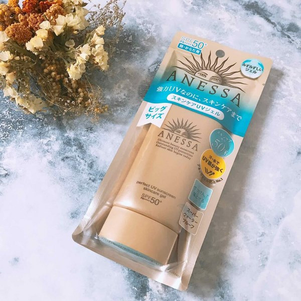 Kem Chống Nắng Anessa Dưỡng Da Kiềm Dầu 12ml  Perfect UV Sunscreen Skincare Milk SPF50+/PA, sacdep_hcm