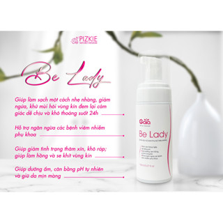 Dung Dịch Vệ Sinh Phụ Nữ Trầu Không PIZKIE Be Lady 150ml