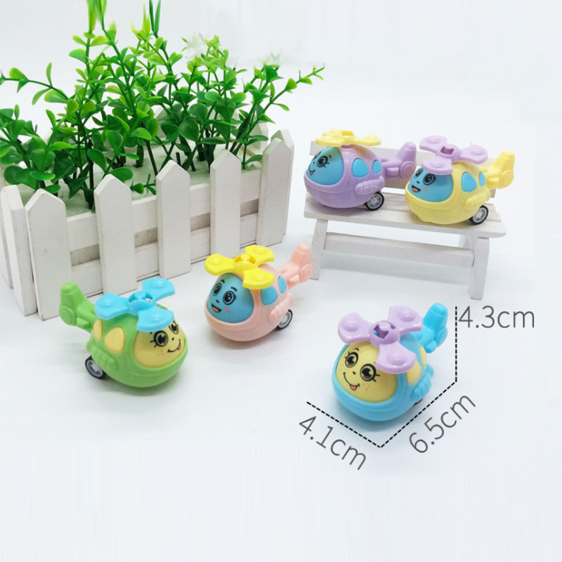Đồ Chơi Máy Bay Trực Thăng Mini Chạy Cót, Chạy Đà Cho Bé, Đồ Chơi Trẻ Em, Nhiều Màu, Nhựa An Toàn Cho Trẻ