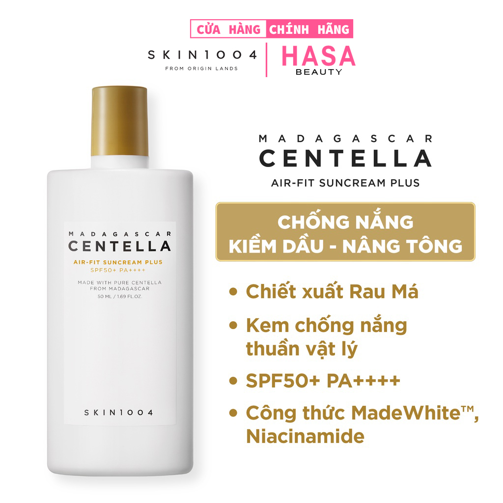 Kem chống nắng Skin1004 Madagascar Centella Air-Fit Suncream Plus 50ml