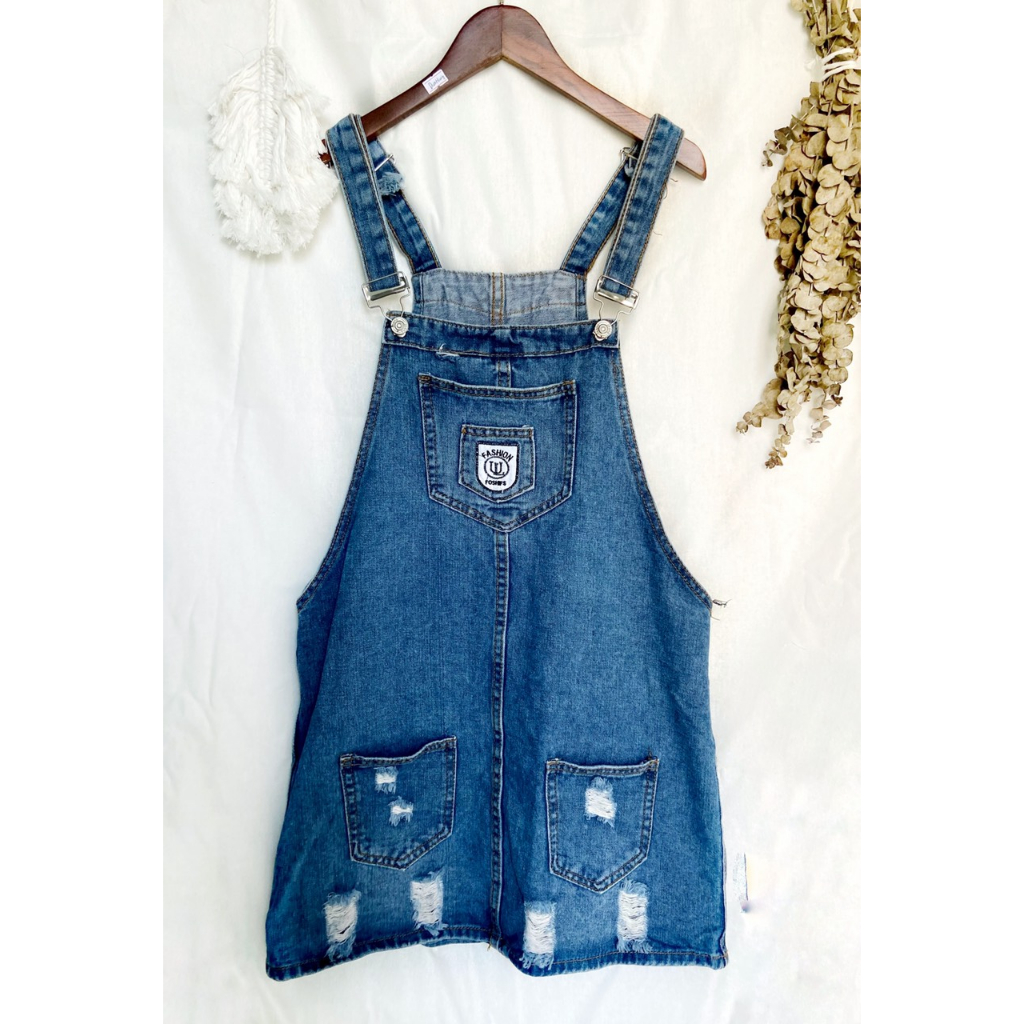 Quần Yếm caro 2hand cute