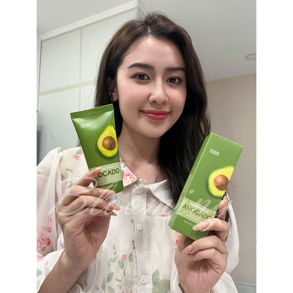 Kem Dưỡng Da Tay Làm Mịn Da Trái Bơ Tenzero Relief Hand Cream Avocado 100ml