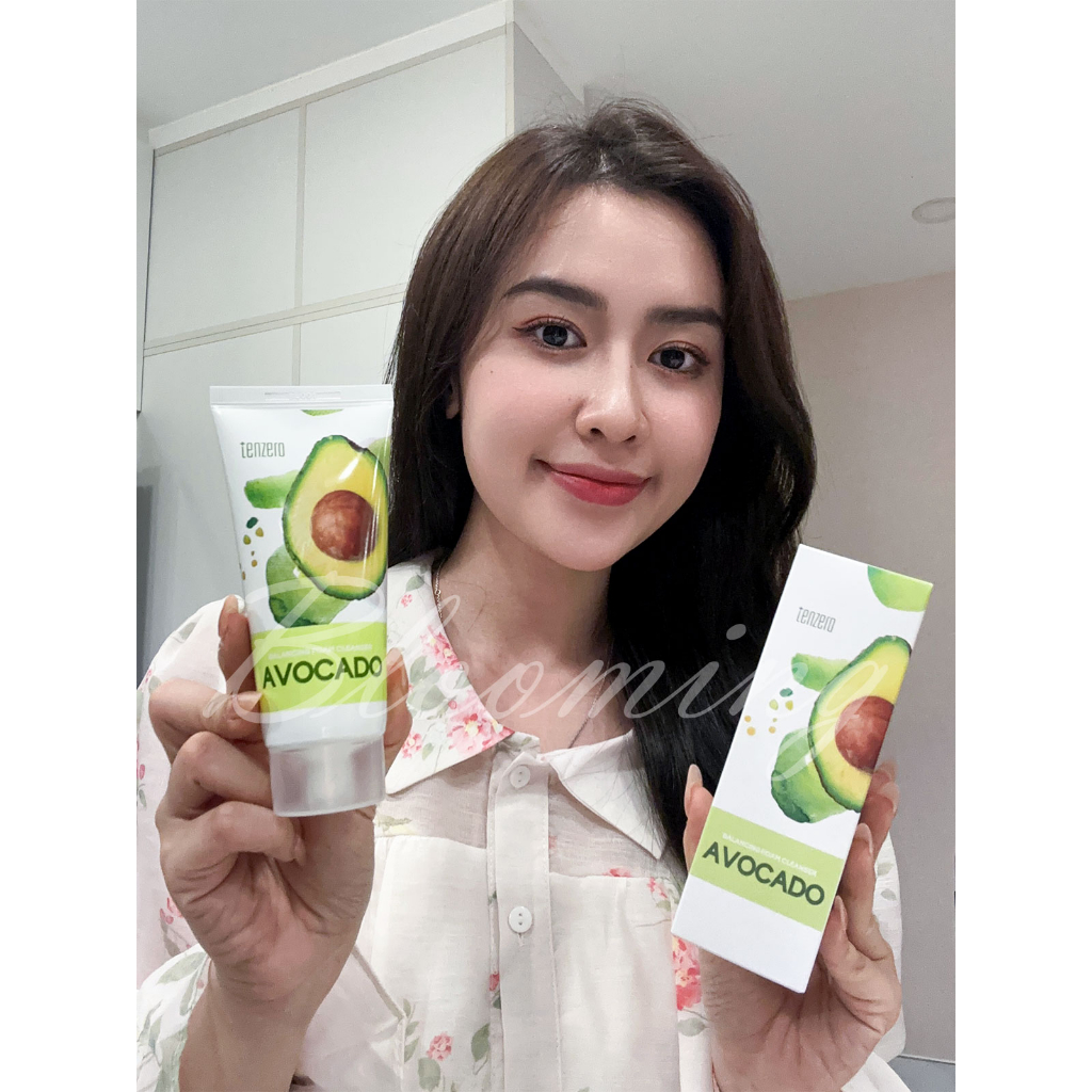 Sữa rửa mặt chiết xuất trái bơ cung cấp dưỡng chất, làm sạch sâu Tenzero Balancing Foam Cleanser Avocado 100ml