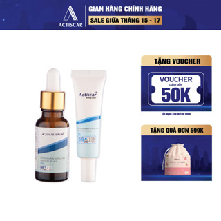 Xoá Mờ Sẹo Actiscar làm mờ sẹo Lồi, Sẹo Lõm, Sẹo Rỗ, Sẹo Thâm Lâu Năm