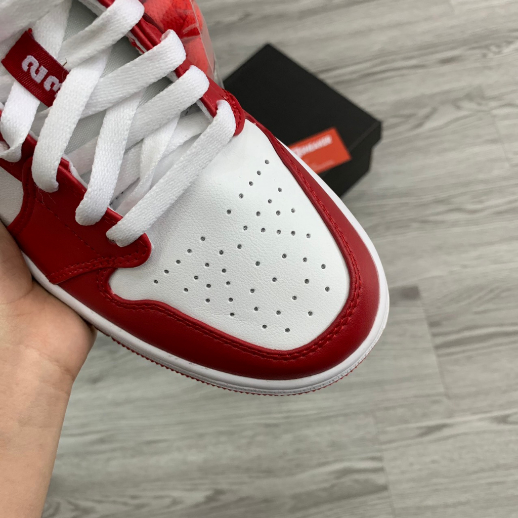 Giày Jordan 1 Low Gym Red  - Phiên bản 1:1 chuẩn | Nice Sneaker .