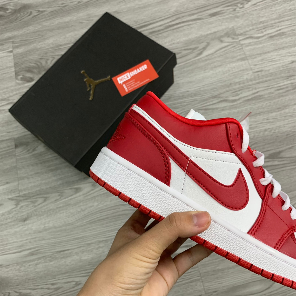 Giày Jordan 1 Low Gym Red  - Phiên bản 1:1 chuẩn | Nice Sneaker .