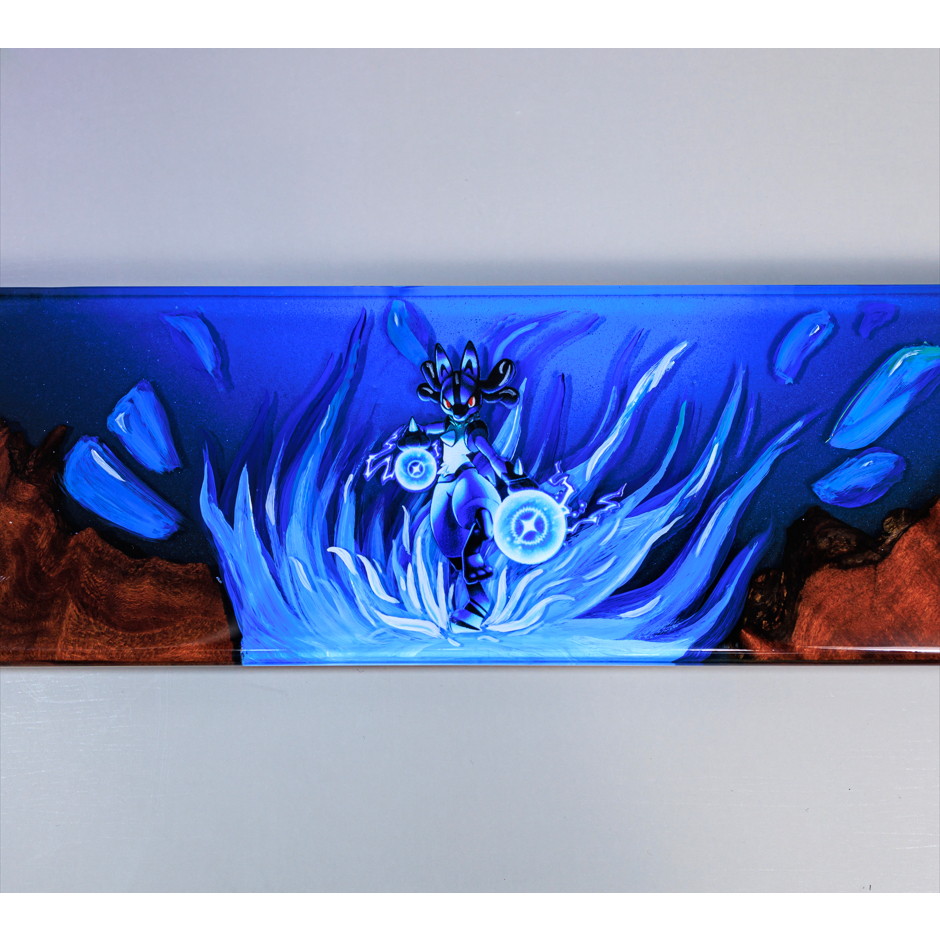 Custom Kê tay bàn phím anime, chất liệu resin, phù hợp mọi kích cỡ bàn phím