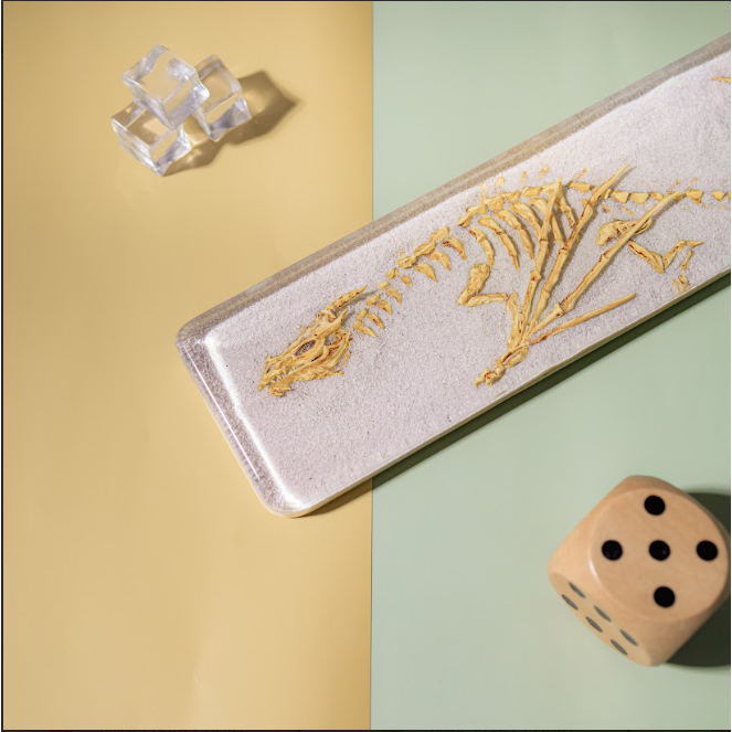 Kê tay bàn phím Xương Rồng hóa thạch, chất liệu resin bền đẹp chống cong, GMMK Pro Kê tay