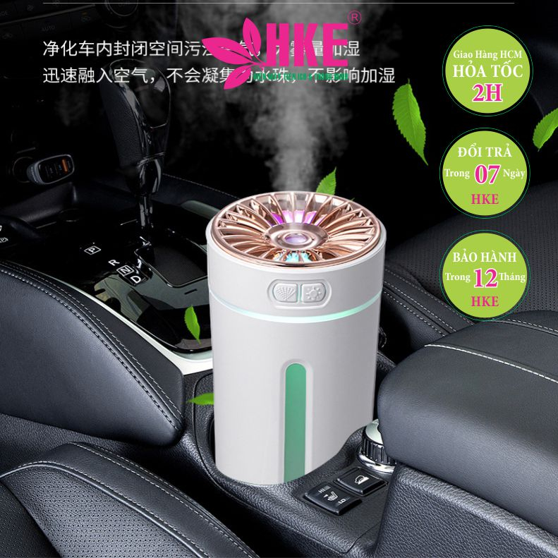 Máy xông tinh dầu ô tô 100ml - 300ml và ô tô 10ml phun sương khuếch tán hương thơm