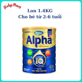 Sữa bột dielac alpha gold 4 - lon 1.4kg