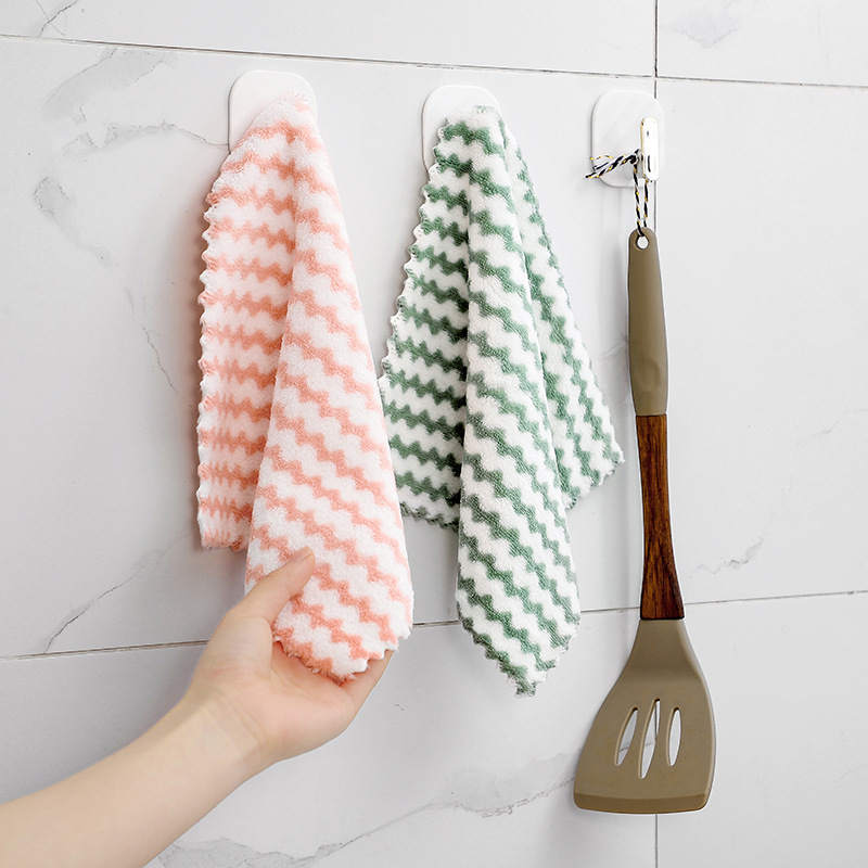 Khăn lau bếp  đa năng thấm nước dùng lau mặt, lau tay, kính, lau xe kháng khuẩn