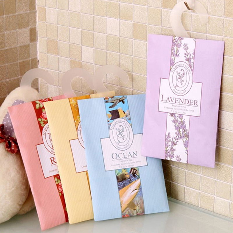 Túi thơm để quần áo, thơm phòng, túi thơm treo xe, khử mùi ô tô, phòng ngủ, quần áo nhà vệ sinh