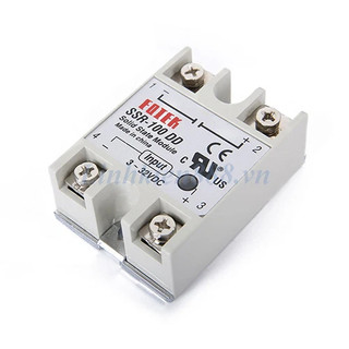 Relay bán dẫn ssr-100dd dòng 100a dc 5-200v