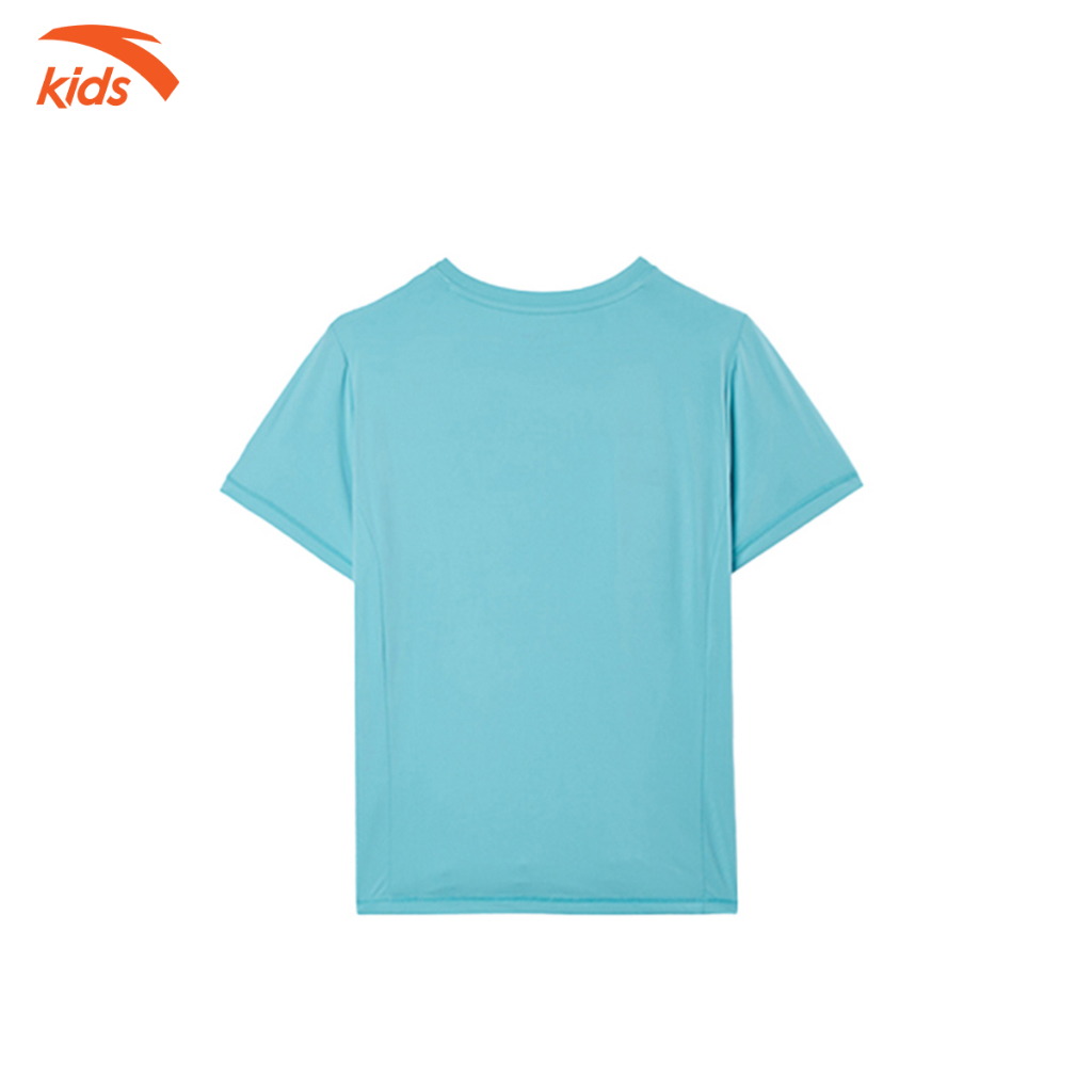 Áo phông thể thao bé trai Anta Kids vải polyester co giãn 4 chiều, thoáng khí 352236145