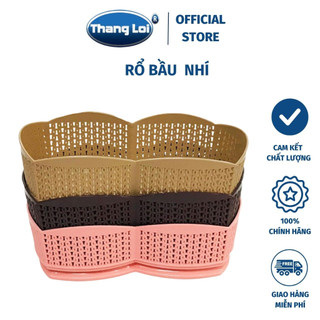 Rổ nhựa Bầu Nhỏ Size Nhí đựng đồ Nhựa Thắng Lợi Kích thước: 19 x 10.5 x 6.5cm