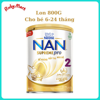 [Date 11.2024] Sữa Bột Thuỵ Sĩ NAN Supreme Pro số 2 800g