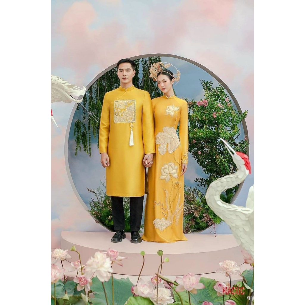 Bộ hoa sen von trang trí