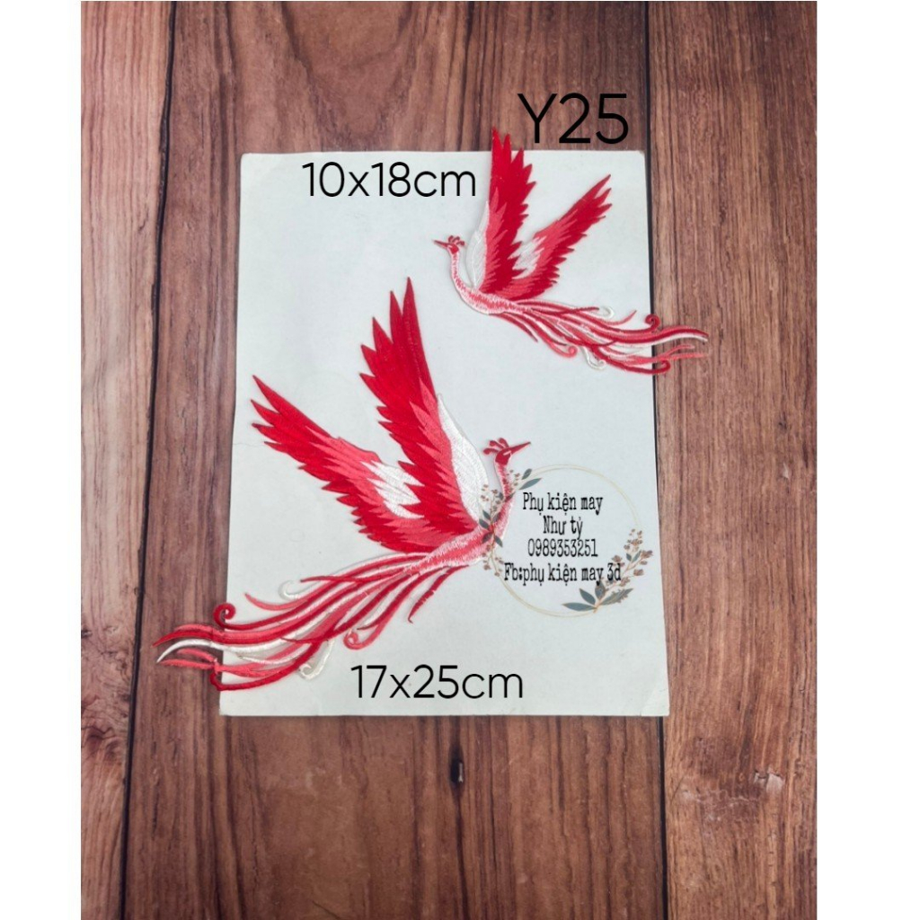 Bộ hạt thêu trang trí áo dài xinh xắn