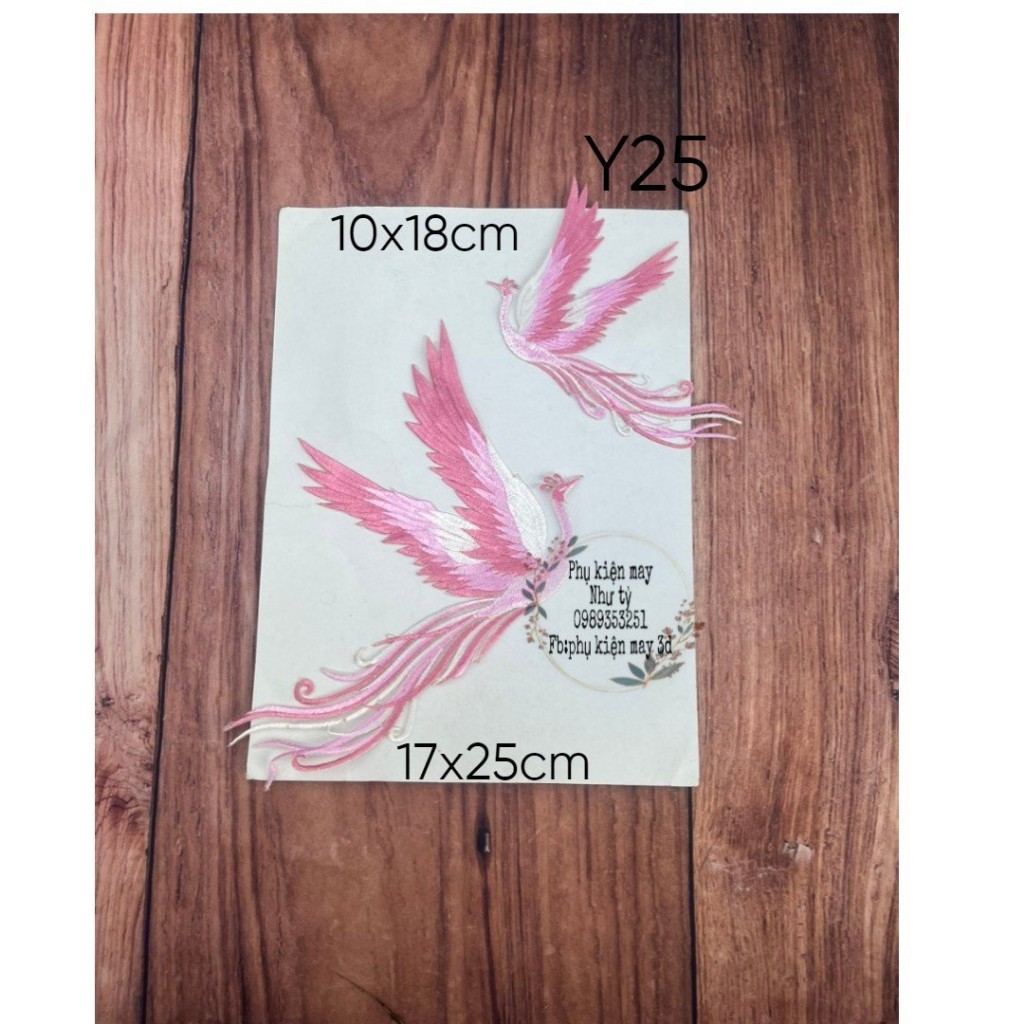 Bộ hạt thêu trang trí áo dài xinh xắn