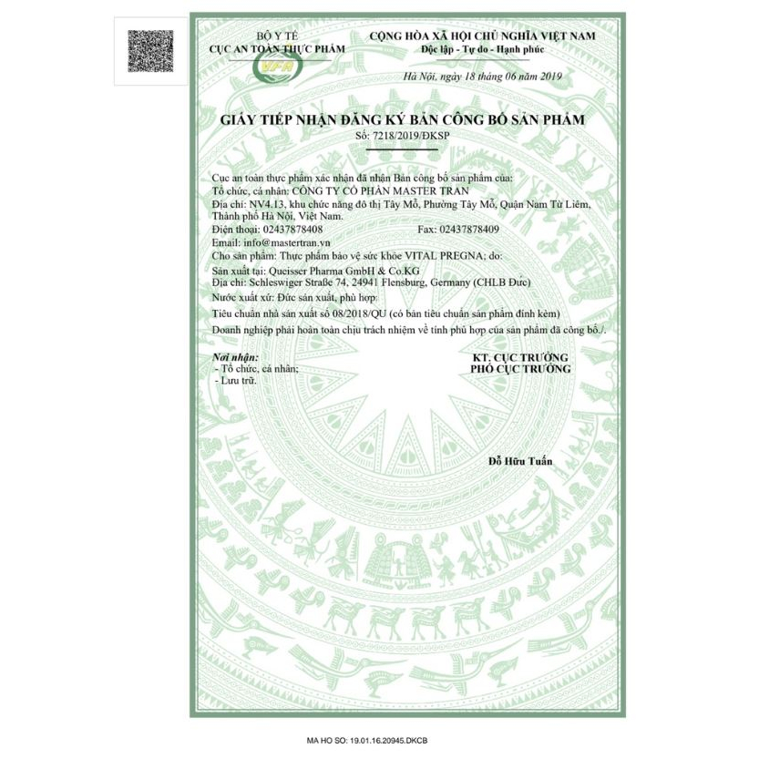 Vitamin tổng hợp cho bà bầu Mama Plus Do.ppel.herz / Hộp 30 Viên