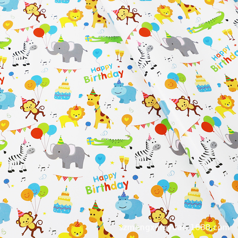 Giấy gói quà, trang trí đáng yêu