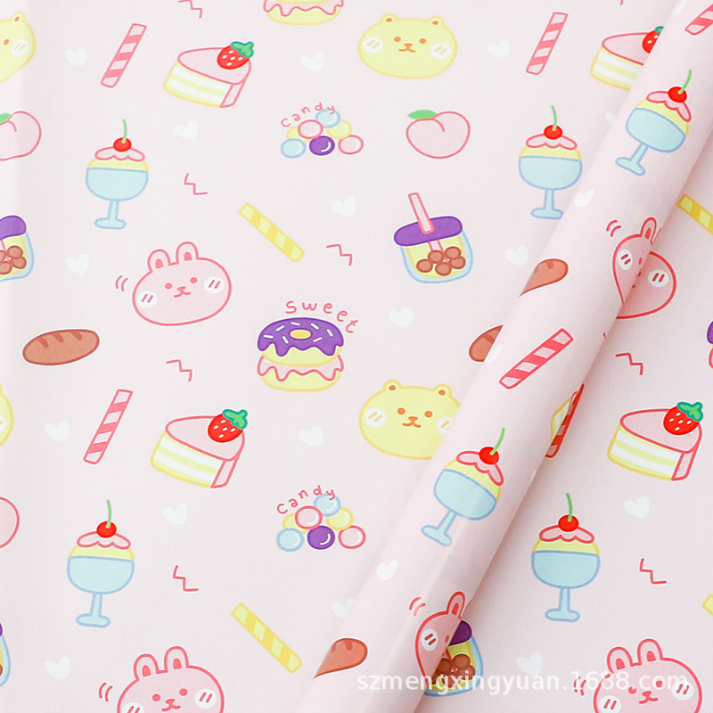 Giấy gói quà, trang trí đáng yêu