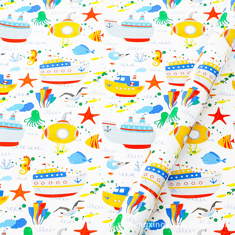 Giấy gói quà, trang trí đáng yêu