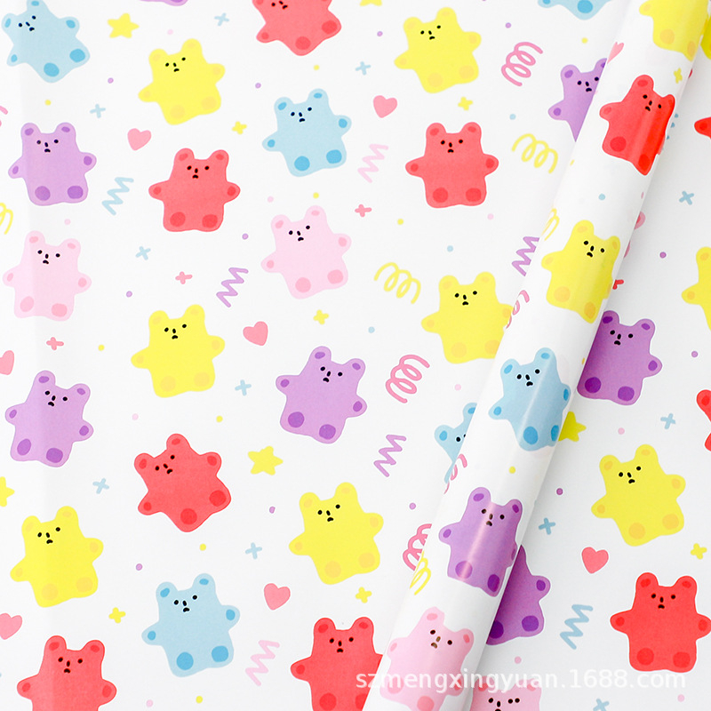 Giấy gói quà, trang trí đáng yêu