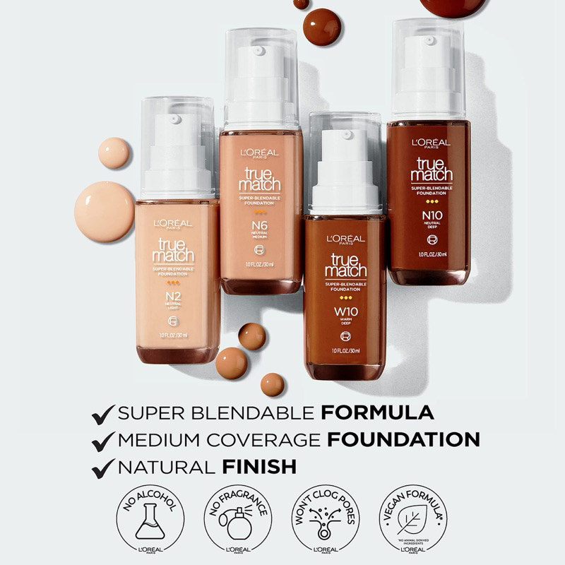 Kem nền Lo.Real True Match Supper-Blendable 30ml