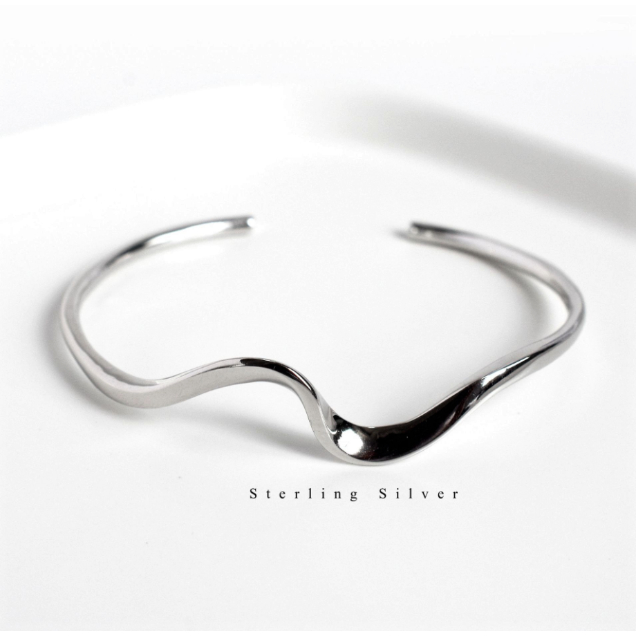 Vòng Tay Bạc Cao Cấp Gơn Sóng Thời Thượng_Rey27421 - K92500007