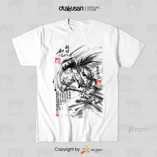 Áo thun Rurouni Kenshin Samurai X Water Art ngắn tay