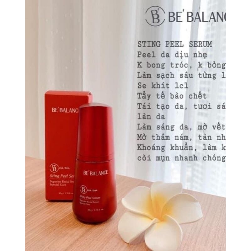 Tinh chất sting peel thay da sinh sinh học Be Balance serum 50g