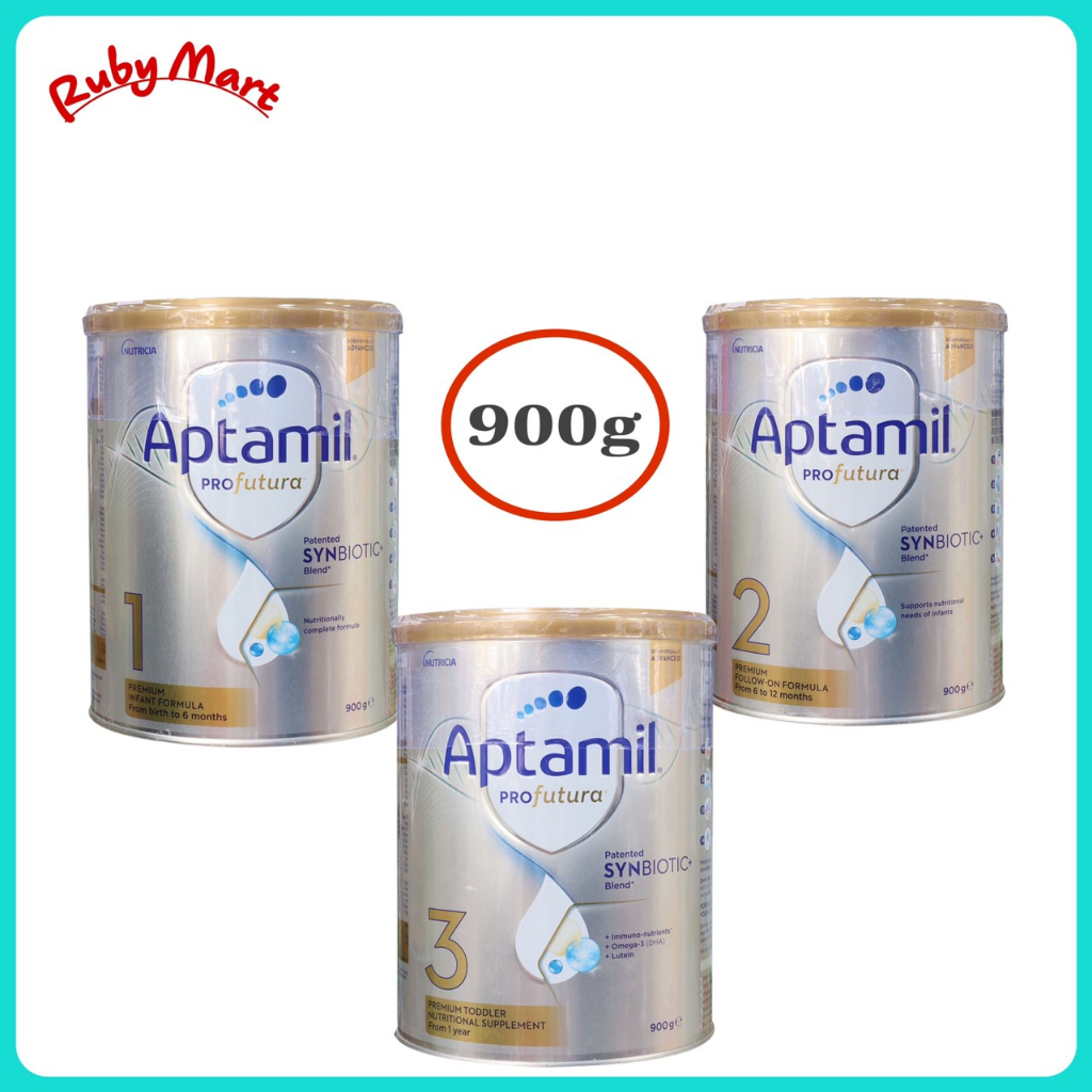 (Date 9.2024) Sữa Bột Aptamil Úc Số 2 Lon 900g