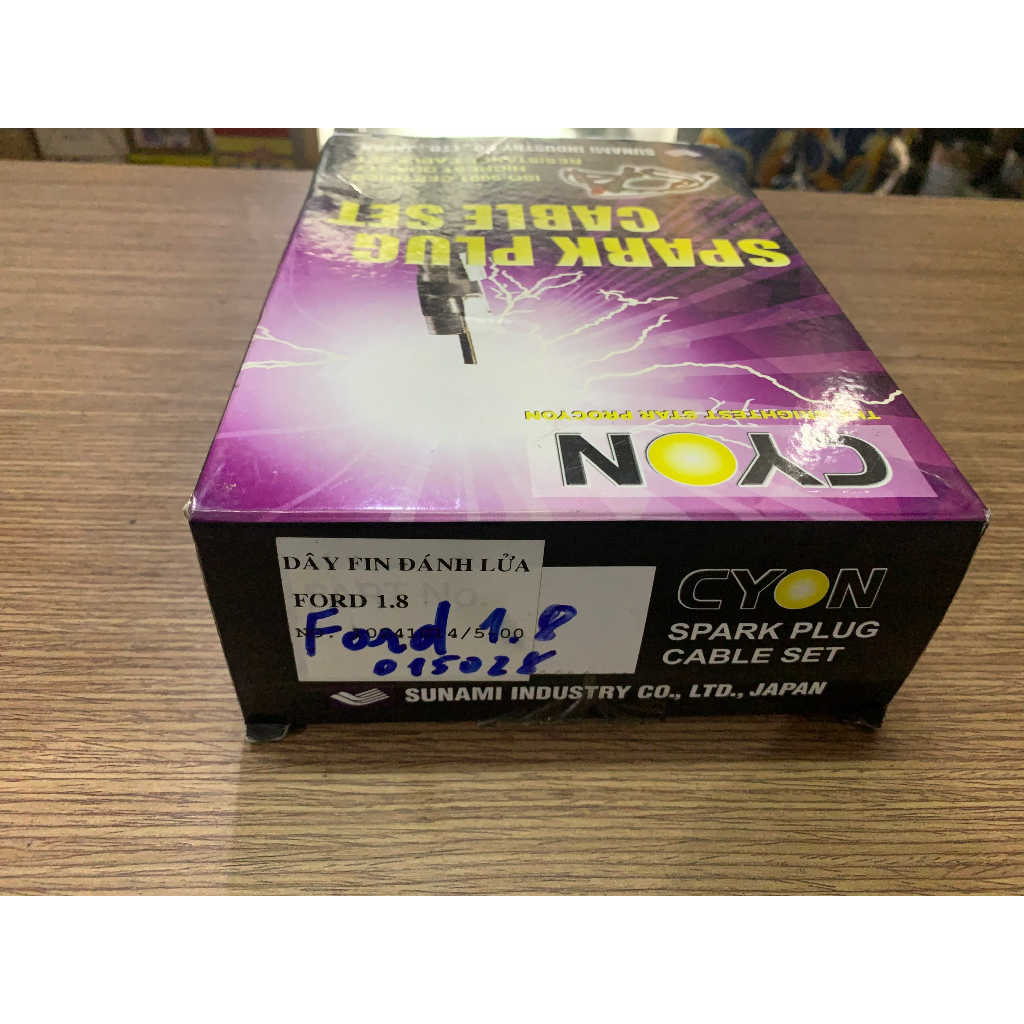 Bộ 2 Dây Phin, Dây cao áp Dùng Cho Xe Ford Laser, Mazda premacy 1.8 mã FP 0118140 loại tốt