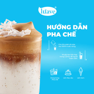 Bột Cốt Dừa Luave 500g