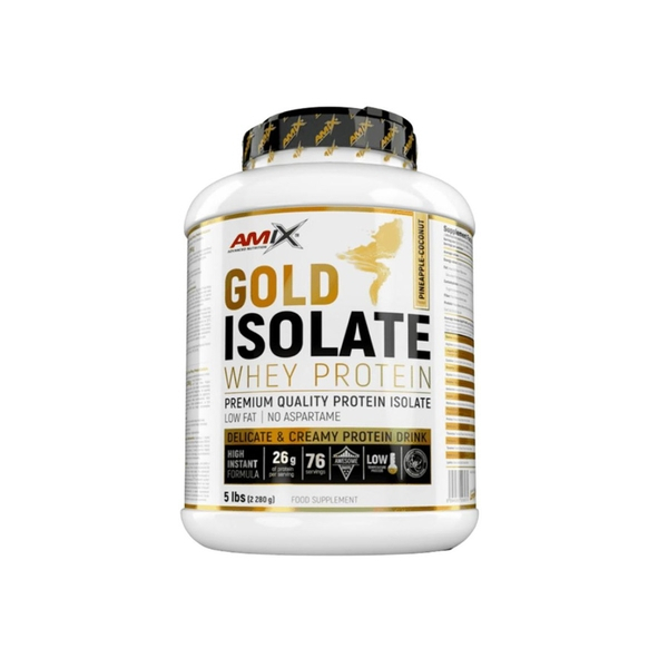 Sữa tăng cơ Amix Gold Isolate Whey Protein, 5 Lbs 76 Servings nhập khẩu