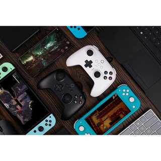 Tay có dây 8Bitdo Ultimate Wired Controller 82CA (Đen/Trắng)