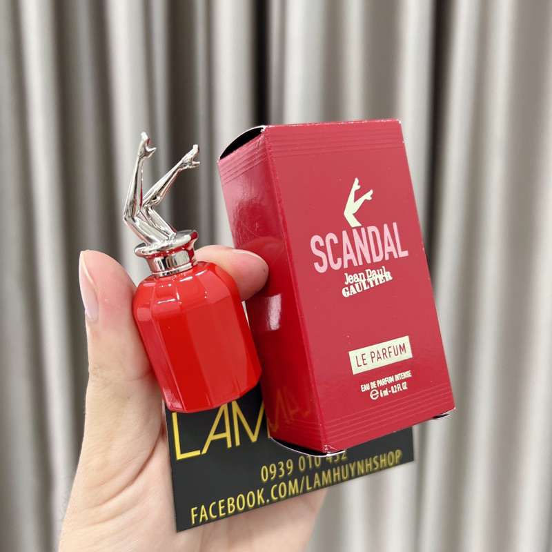 Nước hoa Mini SCANDAL LE PARFUM Đỏ 6ml