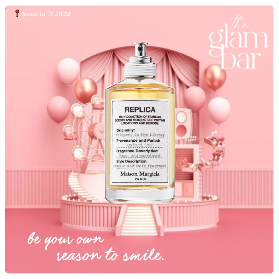 𝐭𝐡𝐞𝐠𝐥𝐚𝐦𝐛𝐚𝐫 ★ Nước hoa dùng thử Replica Whispers In The Library Test 10ml/20ml
