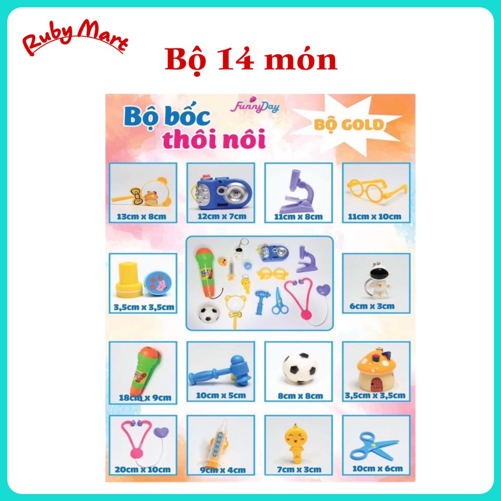 Bộ bốc thôi nôi cho bé Funny Day
