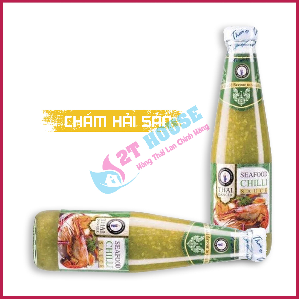 Sốt nước chấm hải sản/lẩu/bò tiêu đen Thai Dancer siêu ngon Thái Lan chai 300ml 2T House Shop Hàng Thái Lan Nội Địa
