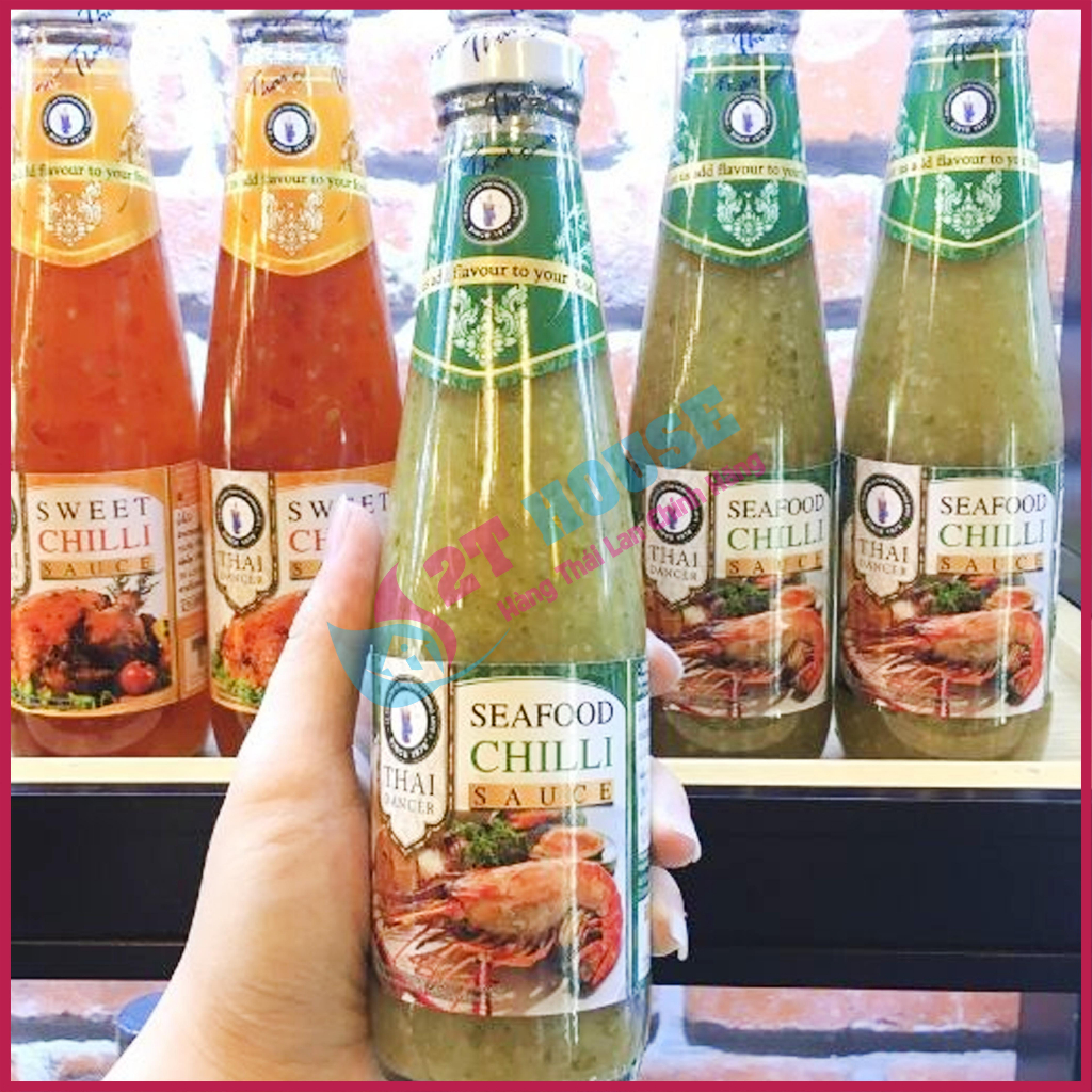 Sốt nước chấm hải sản/lẩu/bò tiêu đen Thai Dancer siêu ngon Thái Lan chai 300ml 2T House Shop Hàng Thái Lan Nội Địa